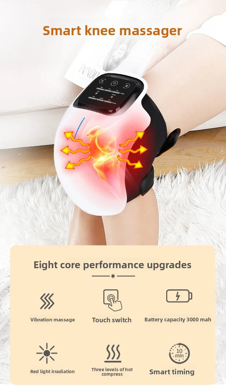 Electric Heating Knee Massager with Air Compression